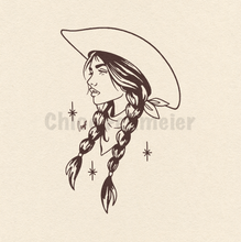 Load image into Gallery viewer, Cowgirl Portrait