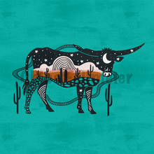 Load image into Gallery viewer, Whimsical Longhorn