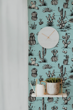 Load image into Gallery viewer, Organic Cacti + Flora - Removable Wallpaper