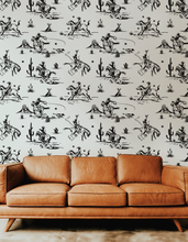 Load image into Gallery viewer, Wild West Cowboys - Removable Wallpaper