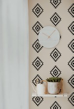 Load image into Gallery viewer, Subtle Aztec - Removable Wallpaper