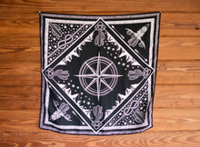 Load image into Gallery viewer, Midnight Desert Silk Western Bandana