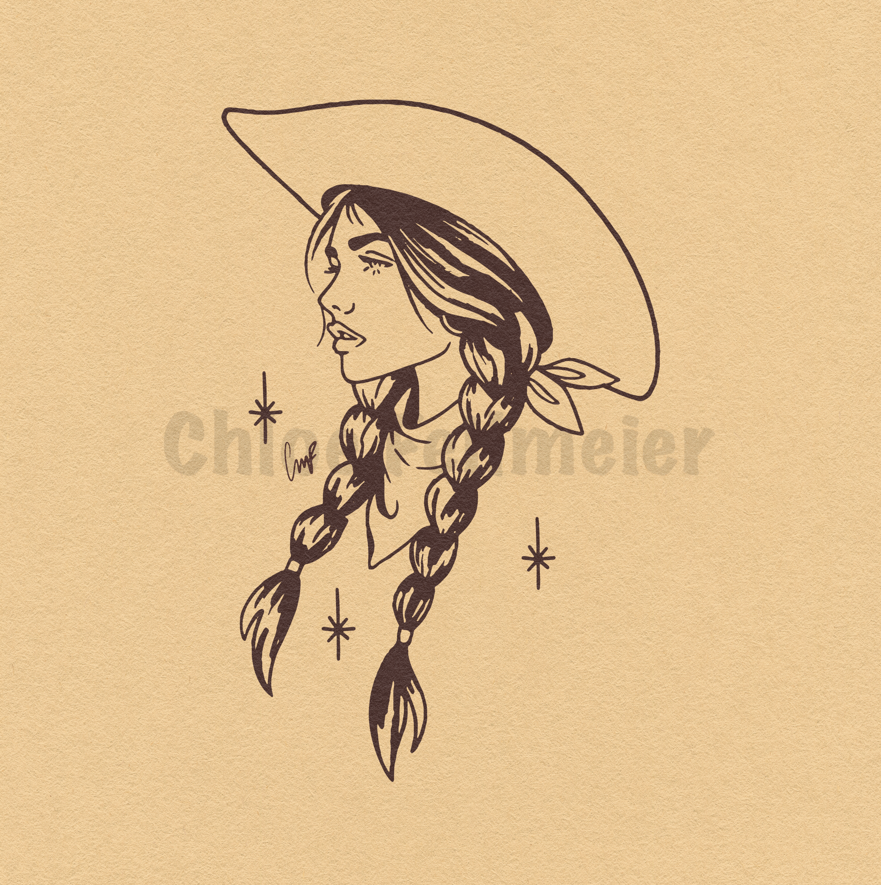 Cowgirl Portrait