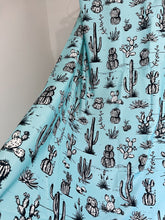 Load image into Gallery viewer, Organic Cacti + Flora - Shower Curtain
