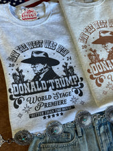 Load image into Gallery viewer, Donald Trump: The Premiere Graphic Crew Sweater
