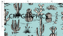 Load image into Gallery viewer, Organic Cacti + Flora - Removable Wallpaper
