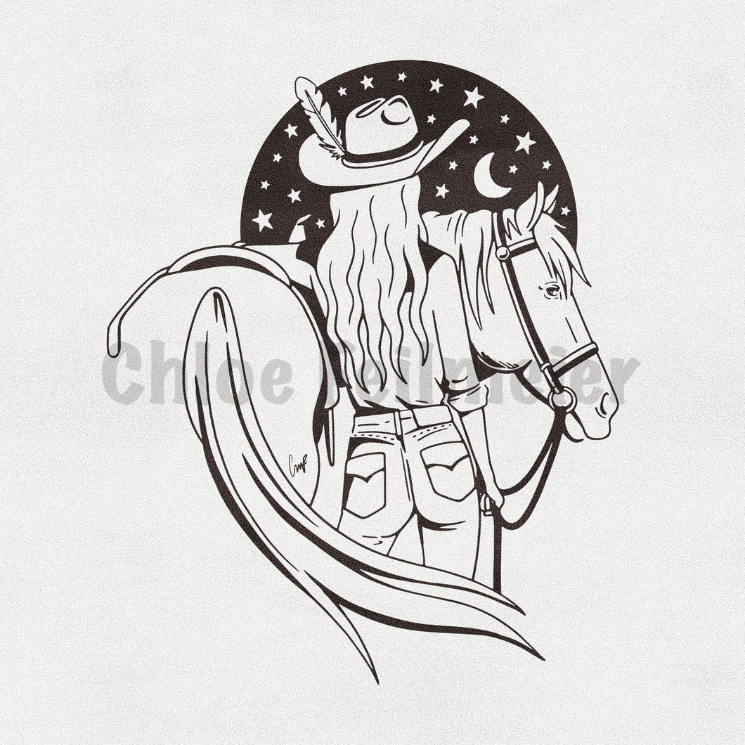 Nightfall Cowgirl