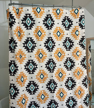 Load image into Gallery viewer, Tic Tac Aztec - Shower Curtain
