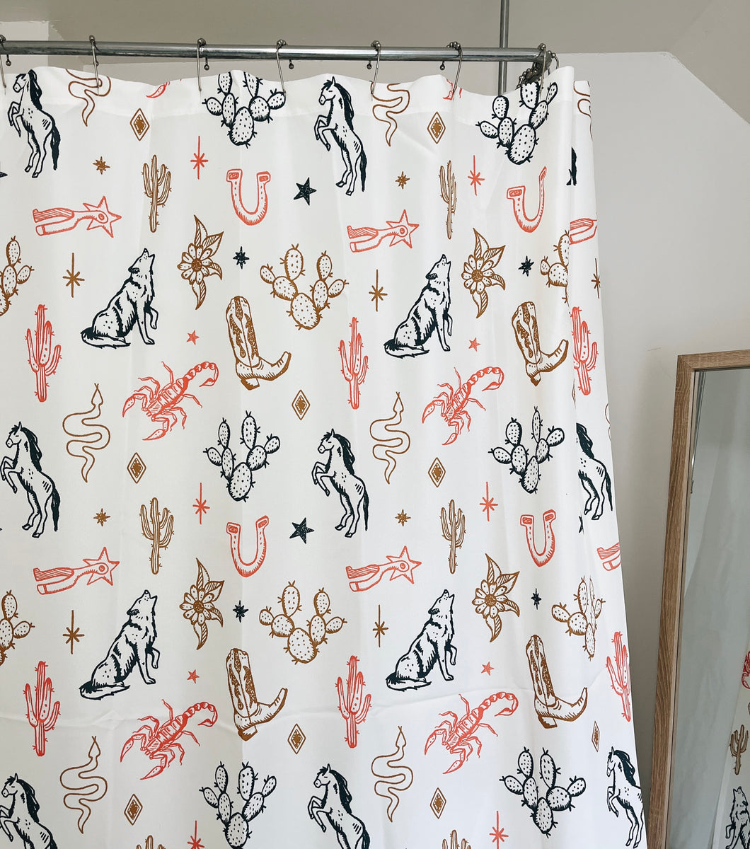 Day Out West - Shower Curtain
