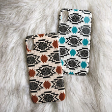 Load image into Gallery viewer, Blue Modern Aztec - Phone Case
