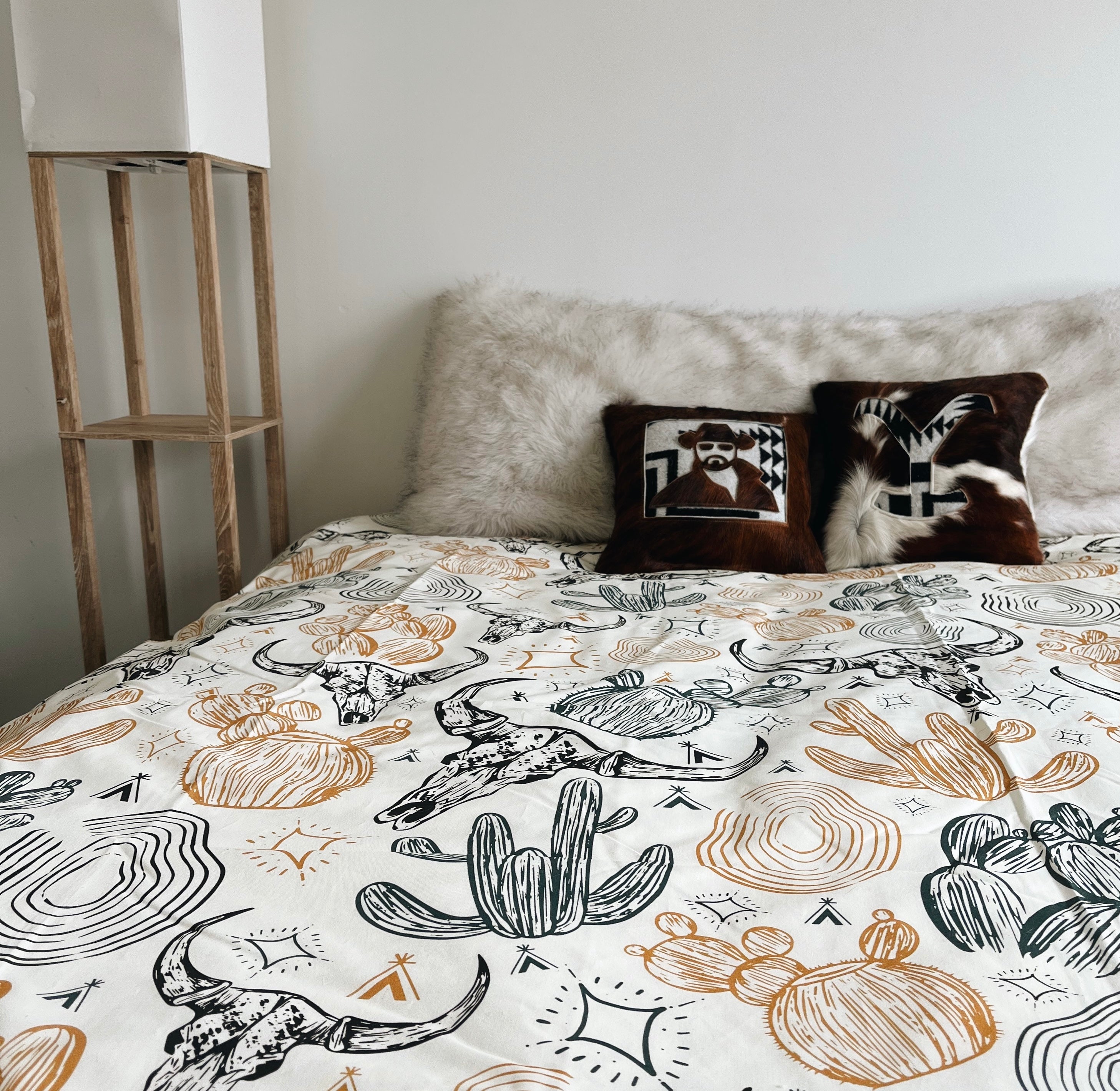 Boho Skull & Cactus - Duvet Cover