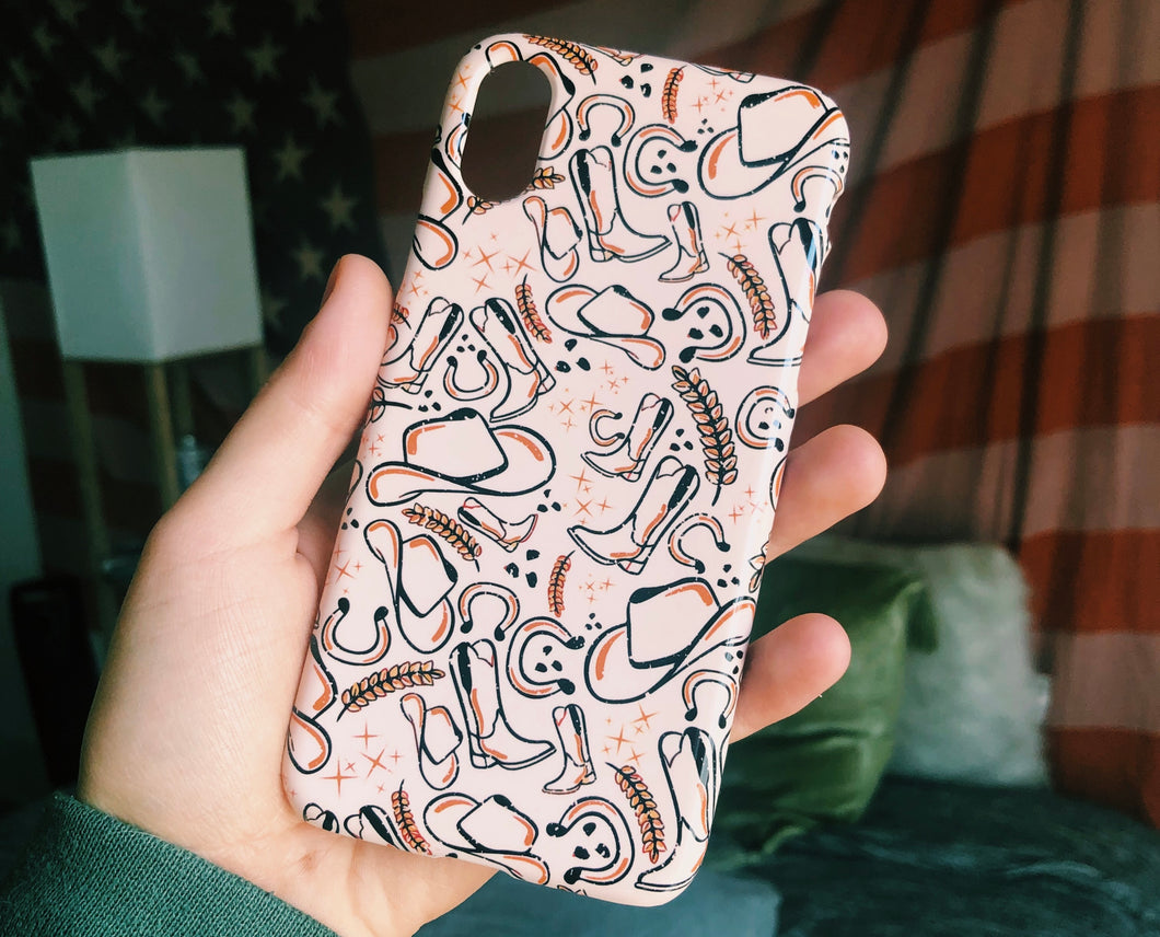 Cowgirl Up - Phone Case
