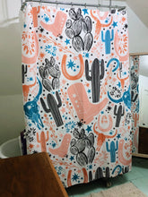 Load image into Gallery viewer, Whimsical Western - Shower Curtain
