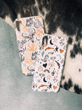 Load image into Gallery viewer, Boho Skull &amp; Cactus - Phone Case
